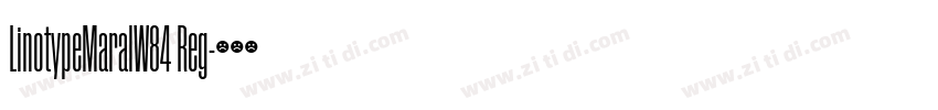 LinotypeMaralW84 Reg字体转换 LinotypeMaralW84 Reg字体转换